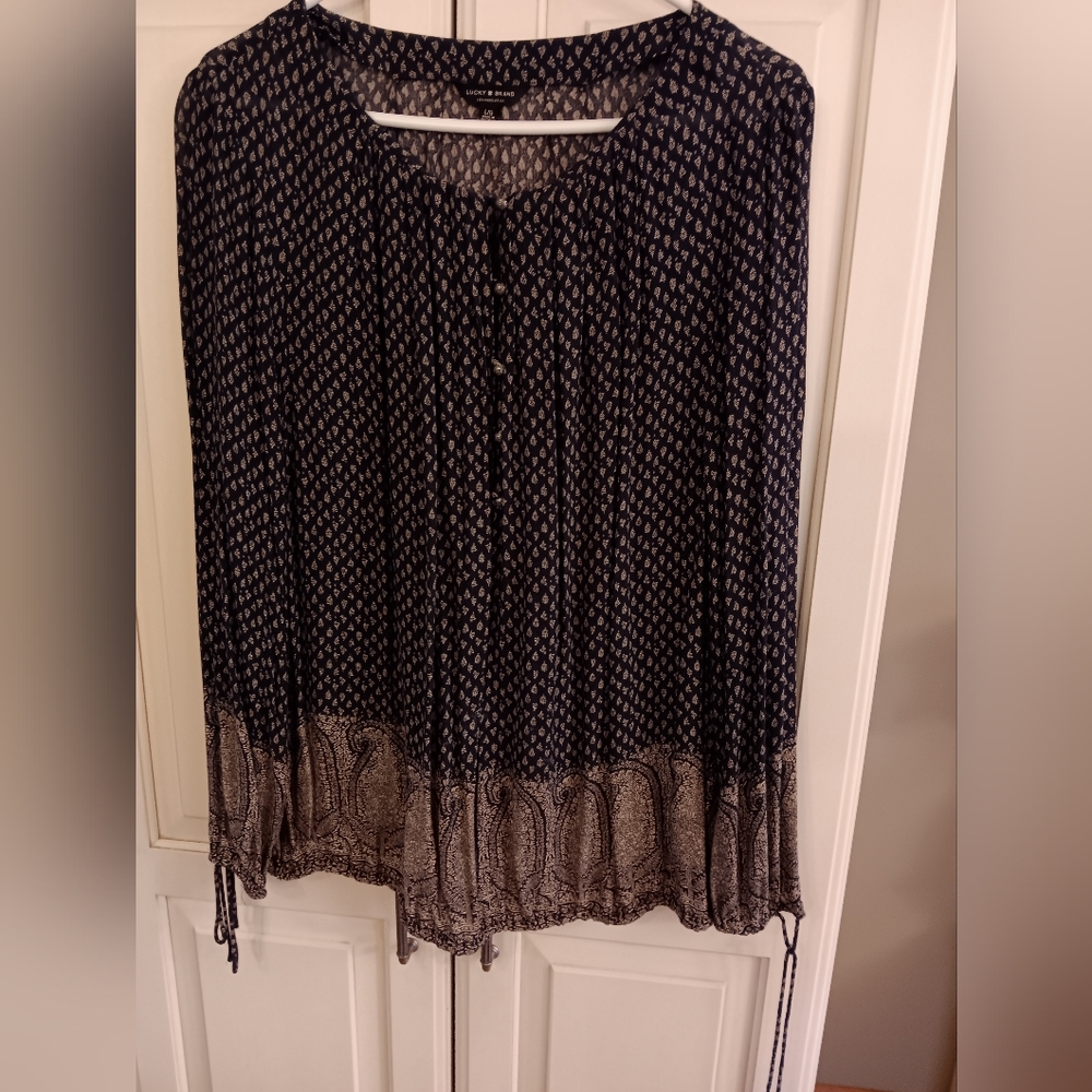 Womens Lucky Brand Top Size Large